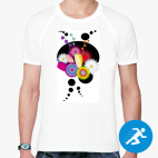 Мужская спортивная футболка