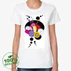 Женская футболка органик