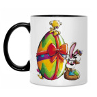 Кружка двухцветная