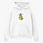 Толстовка худи оверсайз