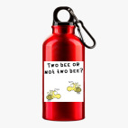 Металлическая бутылка 400 мл UV-DTF