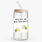 Банка с бамбуковой крышкой