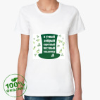 Женская футболка органик