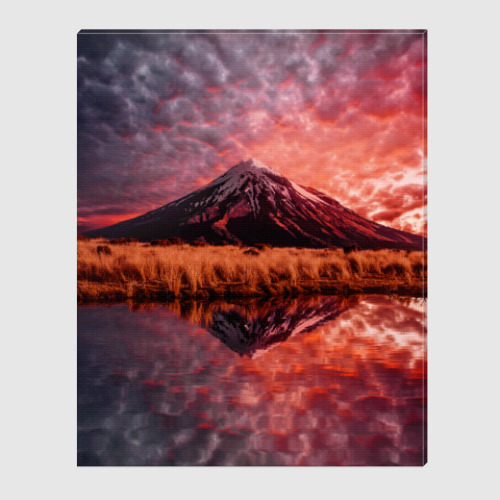 Холст с принтом Mount Taranaki