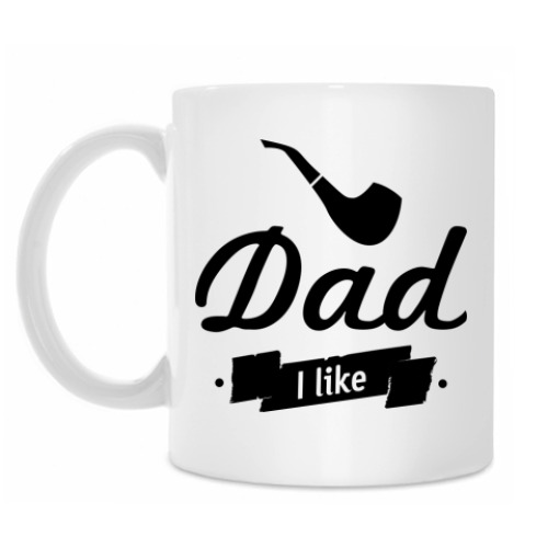 Кружка с принтом 'Dad I like'