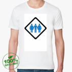 Мужская футболка органик