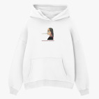 Толстовка худи оверсайз