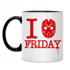 Кружка двухцветная