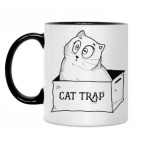 Кружка двухцветная