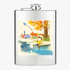 Фляжка стальная