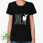 Женская футболка органик