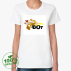 Женская футболка органик