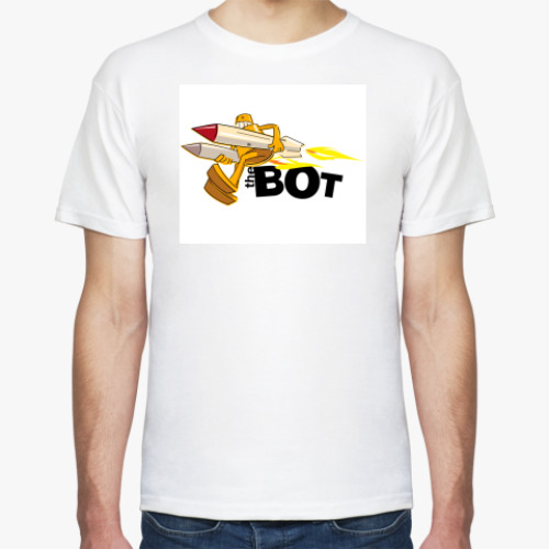 Футболка с принтом BOT