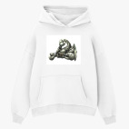 Толстовка худи оверсайз