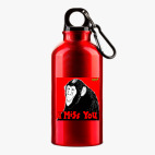 Металлическая бутылка 400 мл UV-DTF