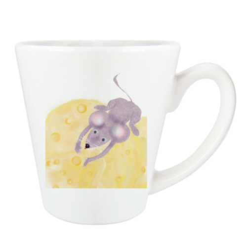 Чашка Латте с принтом Добыча