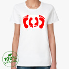 Женская футболка органик