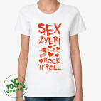 Женская футболка органик