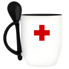 Кружка с ложкой