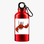 Металлическая бутылка 400 мл UV-DTF