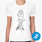 Женская спортивная футболка