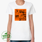 Женская футболка органик
