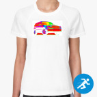 Женская спортивная футболка