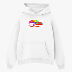 Толстовка худи оверсайз