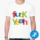 Мужская спортивная футболка