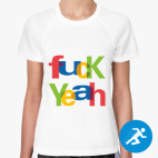 Женская спортивная футболка