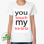 Женская футболка органик