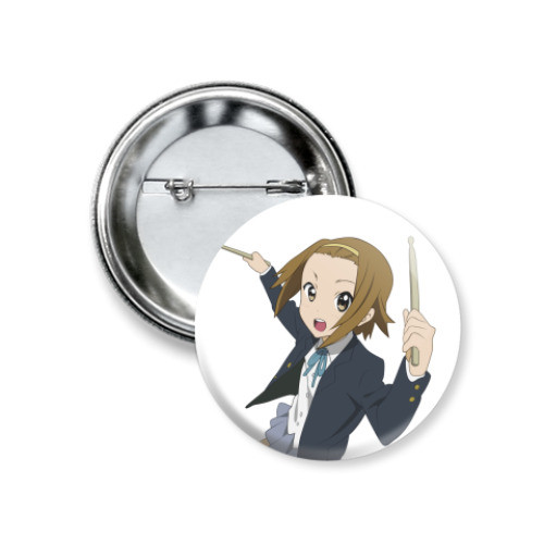 Значок 37мм с принтом Рицу