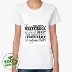 Женская футболка органик