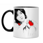 Кружка двухцветная