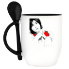 Кружка с ложкой