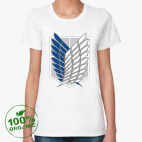 Женская футболка органик
