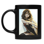 Кружка цветная UV-DTF