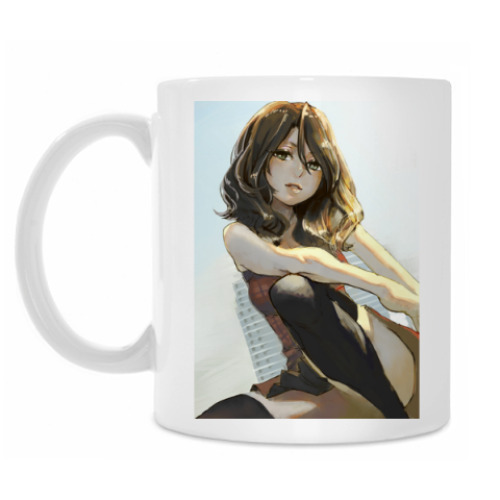 Кружка с принтом Anime art