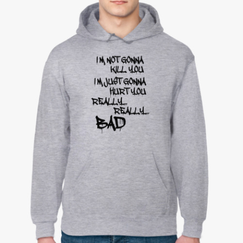 Толстовка худи с принтом Джокер