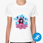 Женская спортивная футболка