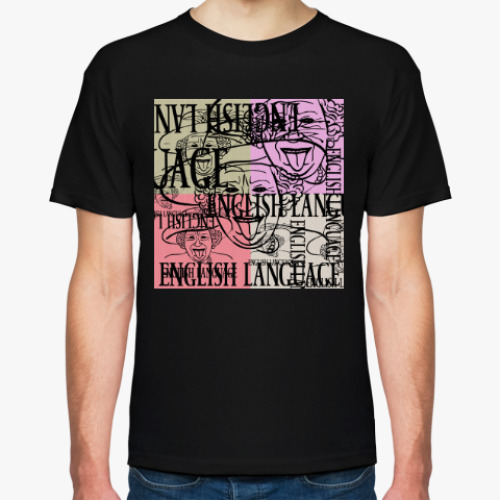 Футболка с принтом Английский язык