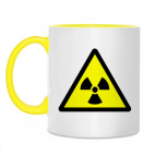 Двухцветная кружка Радиоактивность