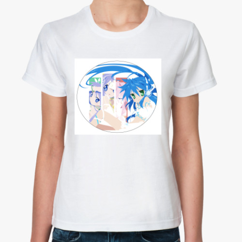 Классическая футболка с принтом Слимко