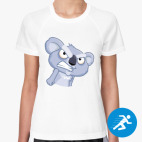 Женская спортивная футболка