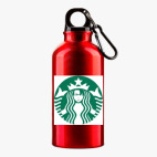 Металлическая бутылка 400 мл UV-DTF