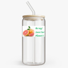 Банка с бамбуковой крышкой