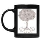 Кружка цветная UV-DTF