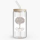 Банка с бамбуковой крышкой