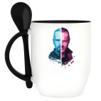 Кружка с ложкой