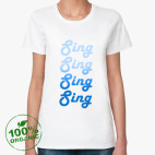 Женская футболка органик